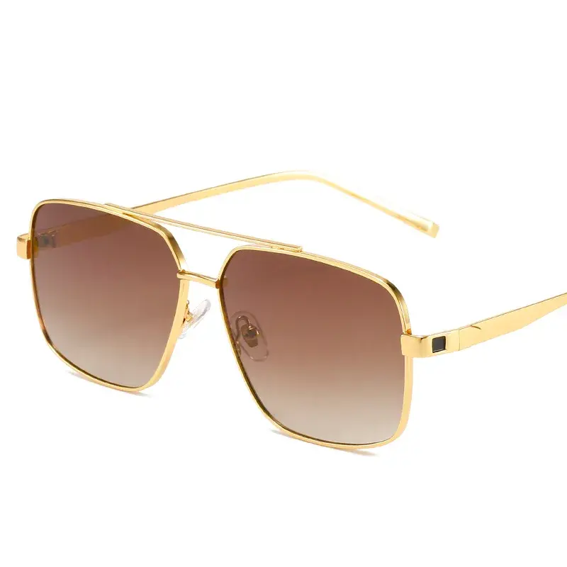 1926 Gradient Sunset Neon Square Double Rim Metal Frame Sunglasses Wholesale For Men And Women Amazon Style