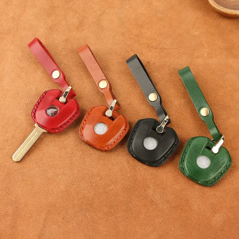 Honda Motorcycle CBr650CB550NC750 Genuine Leather Key Case Handmade Uniquecow Leather Key Bag Car Accessories From China