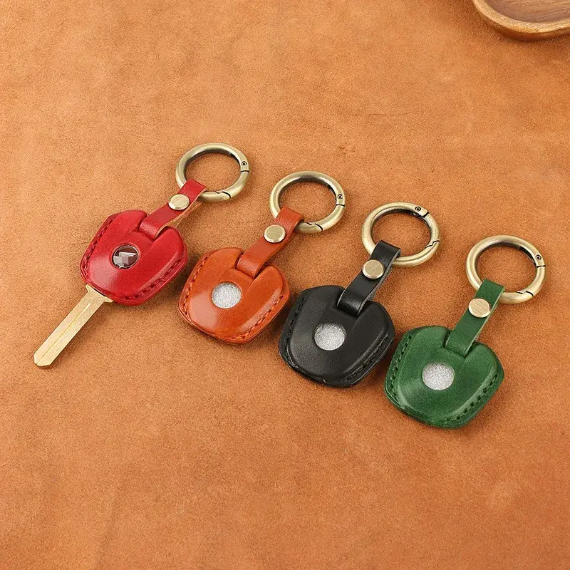 Honda Motorcycle CBr650CB550NC750 Genuine Leather Key Case Handmade Uniquecow Leather Key Bag Car Accessories From China