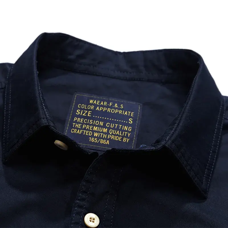 2024 Summer Men's Wear Short Sleeve Cotton Military Travel Loose Fit Plus Size Outdoor Work Shirt Trendy Casual Shirt