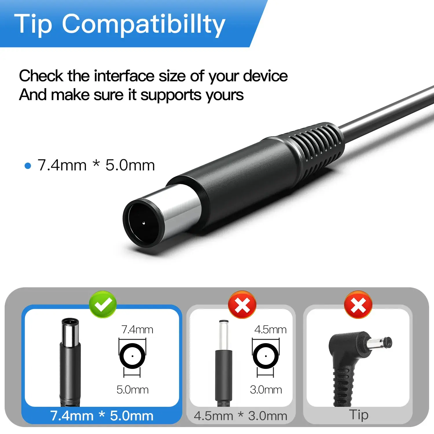 Delivery 180W Laptop 19.5V 9.23A 7.4*5.0 G7 7588 P72F Computer Charger Car Charging Plug And Adapter Motorcycle Equipment Access