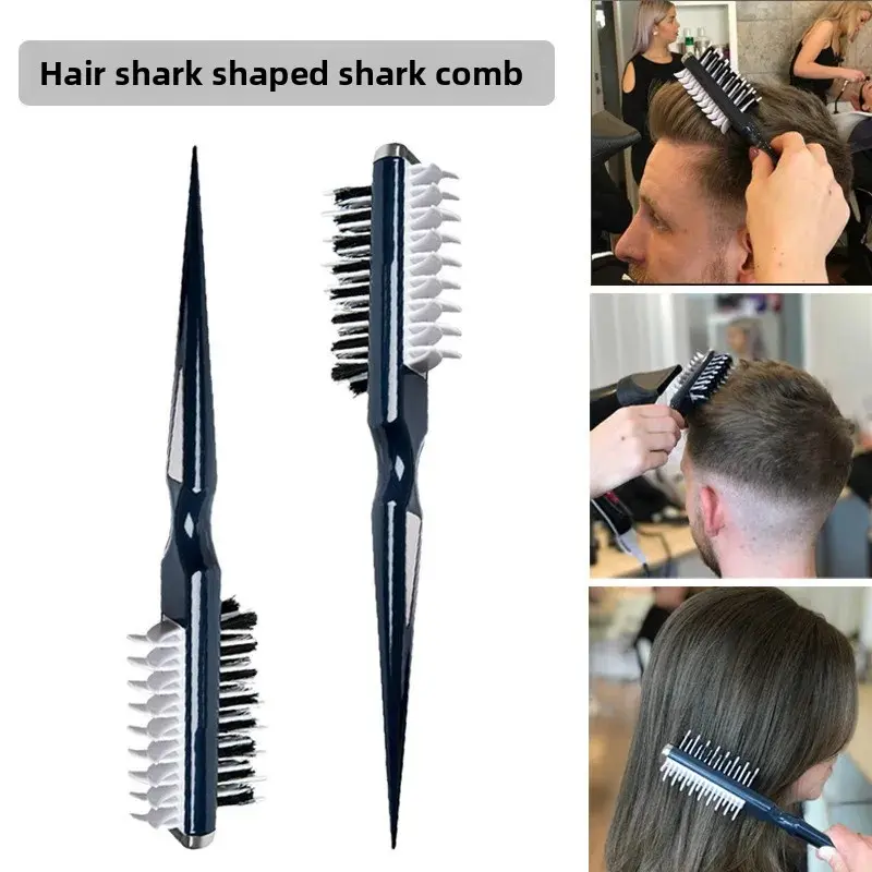 Multi-Functional Hair Styling Comb Beautifying Hairdressing Comb Blow-Dry Setting Comb Professional Salon Hairdressing Tool