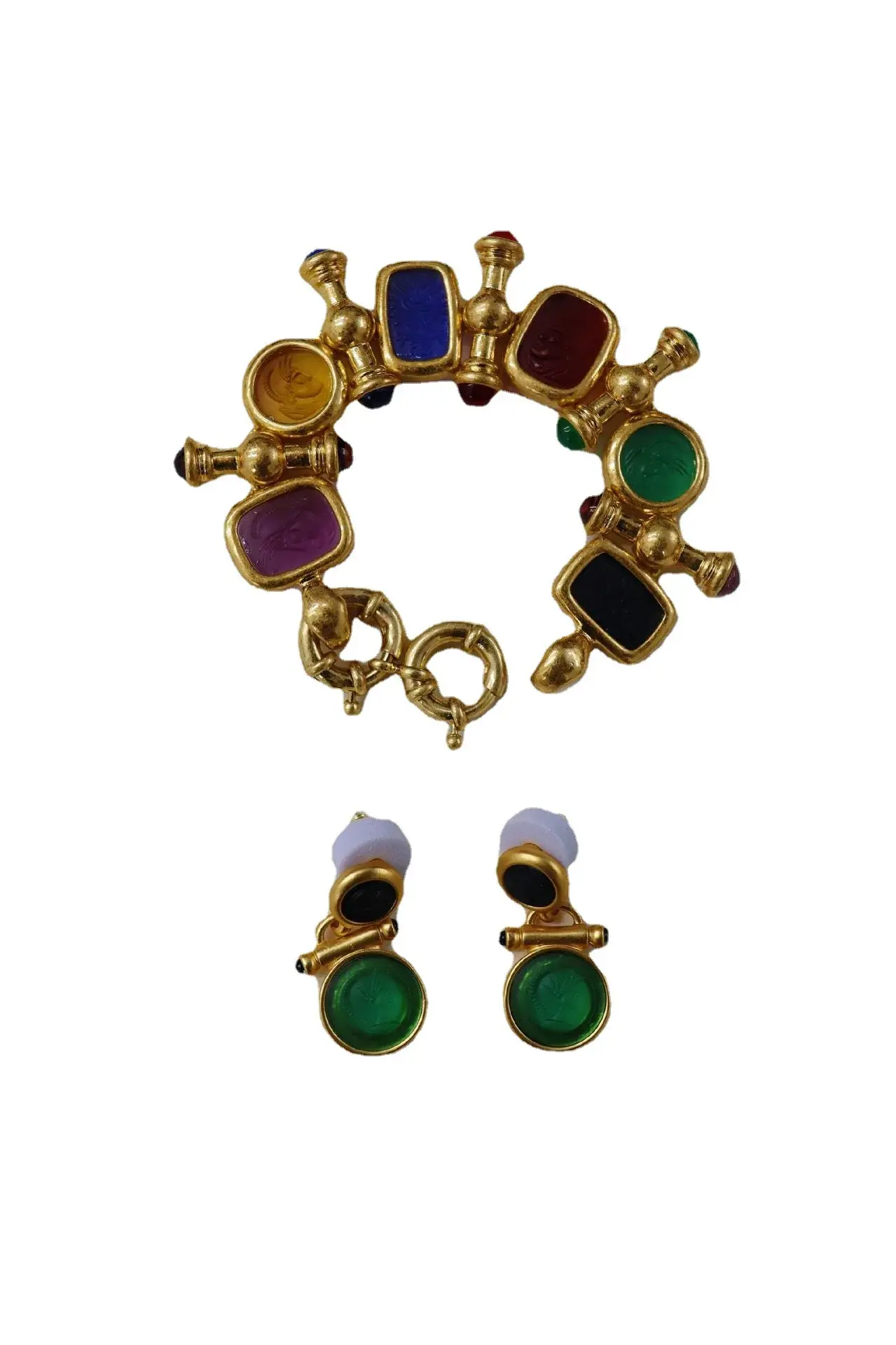 VintageVintage Jewelry Craftsmanship Ring Stylish Camellia Quartz Bracelet Wholesale Fine Jewelry Piece Vintage Artistry