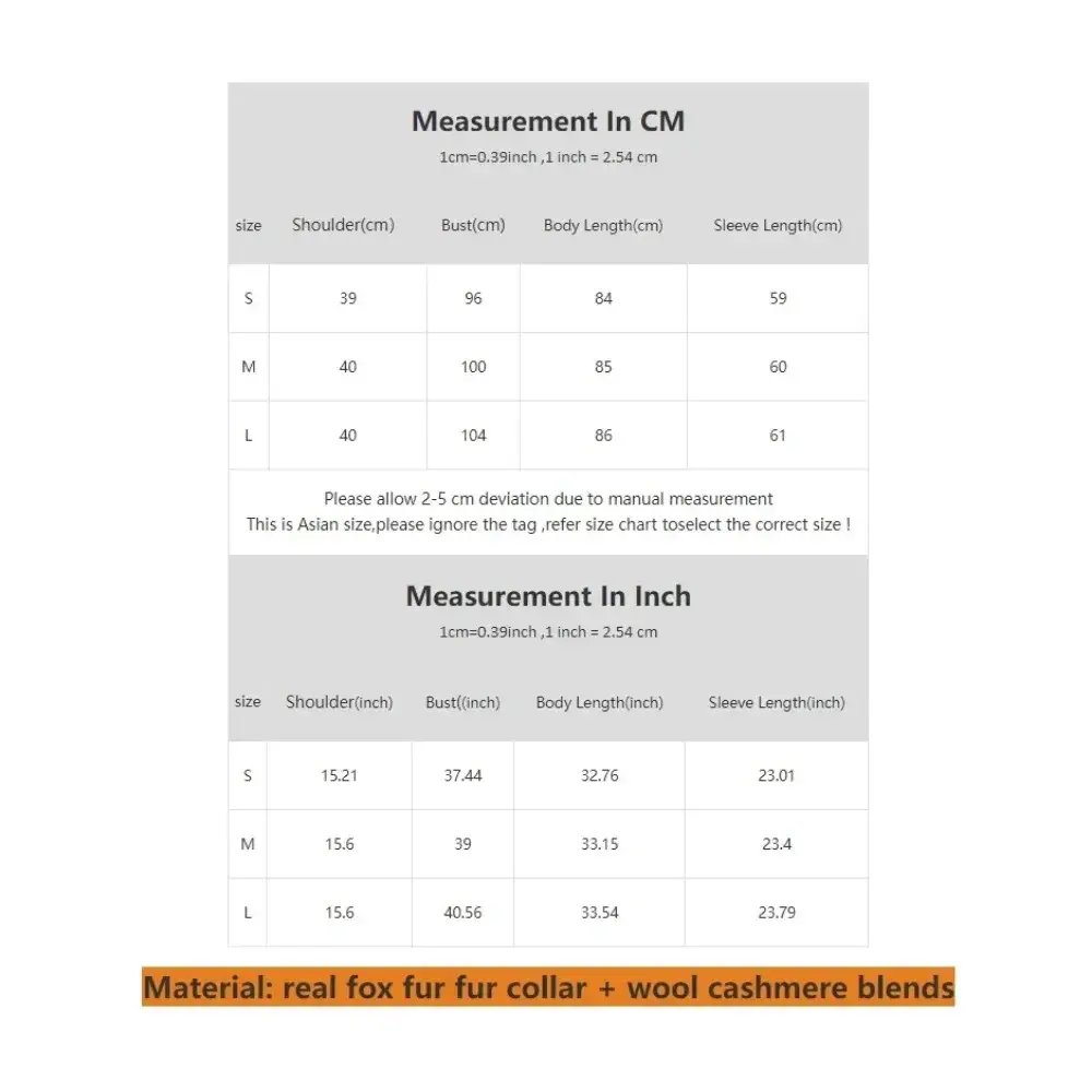 Fur Jacket Women Thick Real Fur Coat Winter Natural Fox Fur Collar Cuffs Outerwear Streetwear 2024 Winter Wool Cashmere Blends