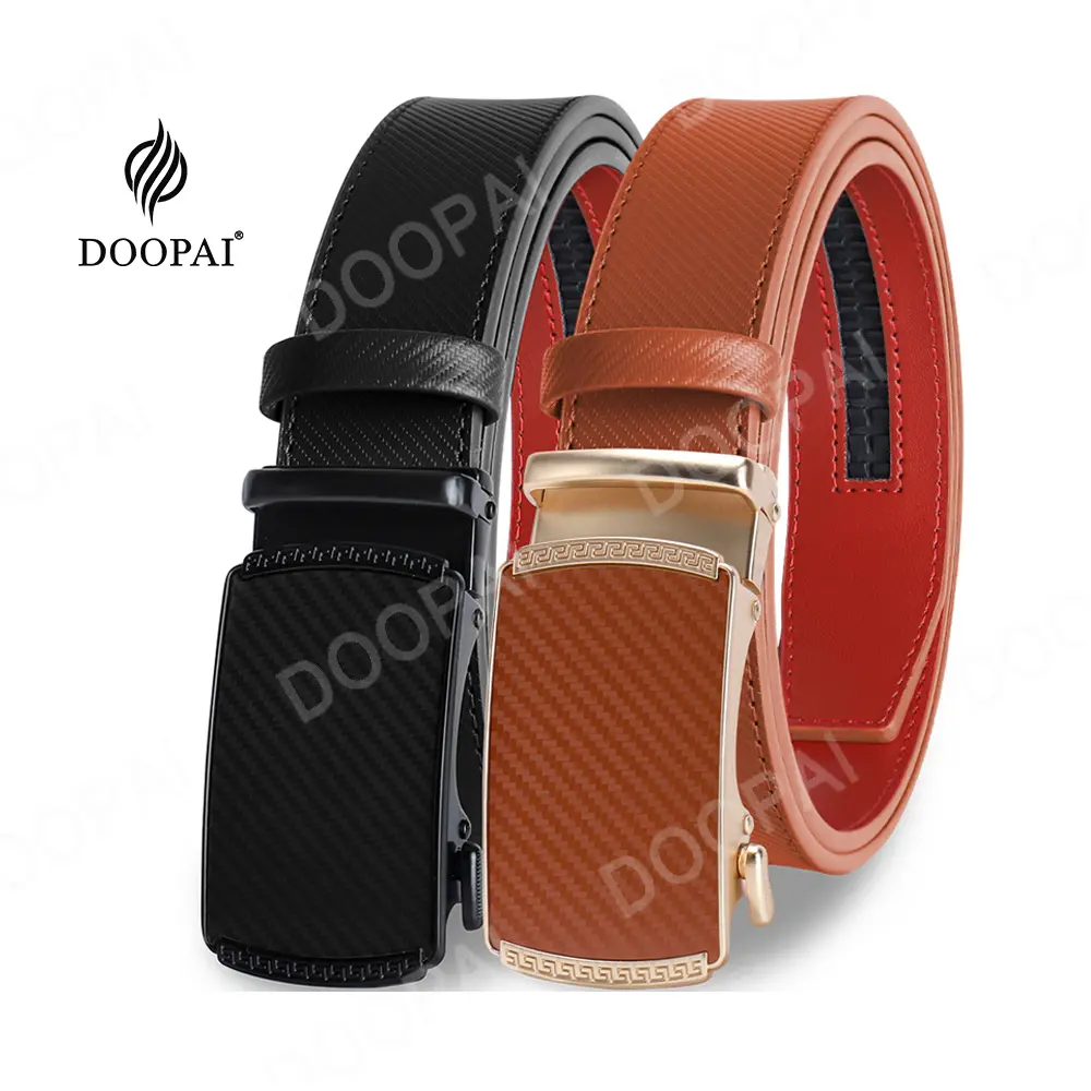 Mens Belt Leather Strap Male Waistband Automatic Buckle Belts For Men Top Quality Belts For Women Men Gifts