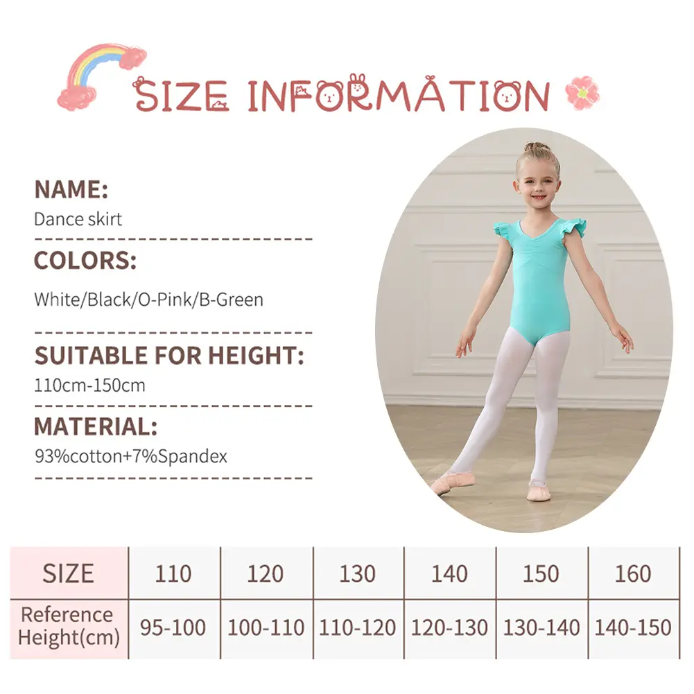 Ballet Leotards For Girls Dance Clothes Bodysuit Ballet Tutu Dress For Kids Dance Tights Gymnastics Dancewear Balleriana Clothes