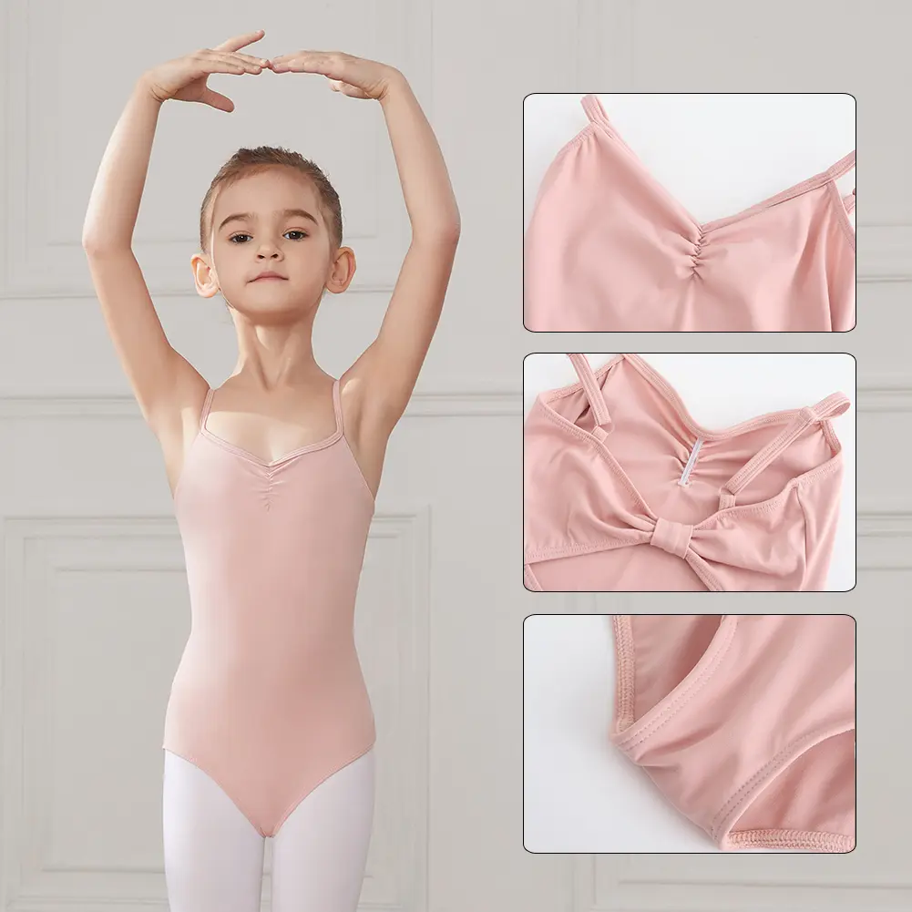 Girls Ballet Leotards Ballet Skirt For Kids Children Dance Skirt Gymnastics Dancewear Adjustable Strap Balleriana Clothes
