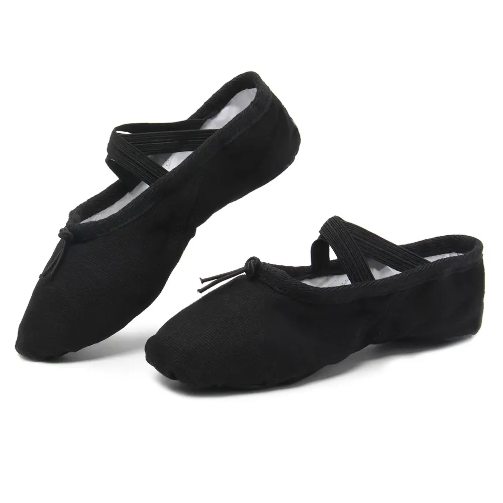Ballet Shoes For Woman Kids Girls Ballet Slippers Women Ballet Flats Children Practise Dance Shoe Soft Sole Canvas Training Shoe