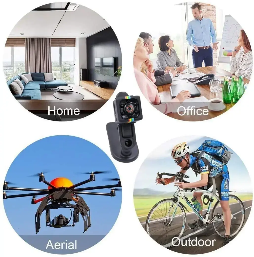 1080P HD Original SQ11 Mini Camera Micro Sports DV 30FPS Action Video Outdoor Gopro Night Vision Support 128G Recording