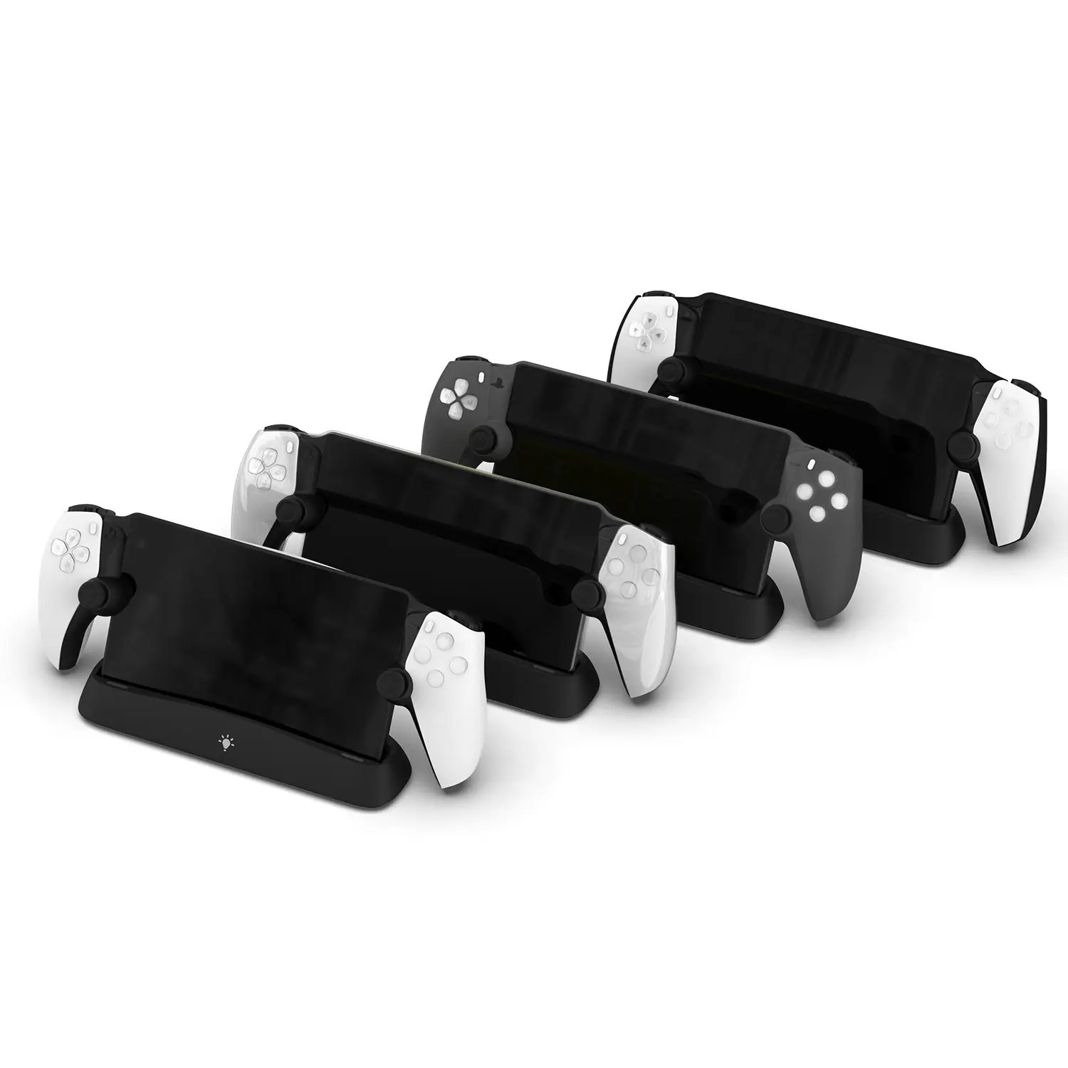 Charging Dock for PlayStation Portal with Charging Indicator&Touch Control Botton,Support Console Charging with Protective Case