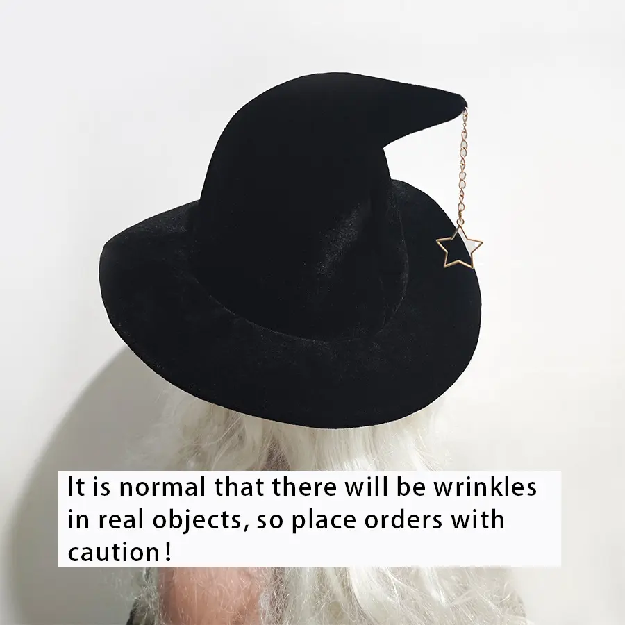 Adult Kids Halloween Witch Hat with Star mon Pattern Masquerade Wizard Hat Cosplay Costume Halloween Party Funny Dress up Props