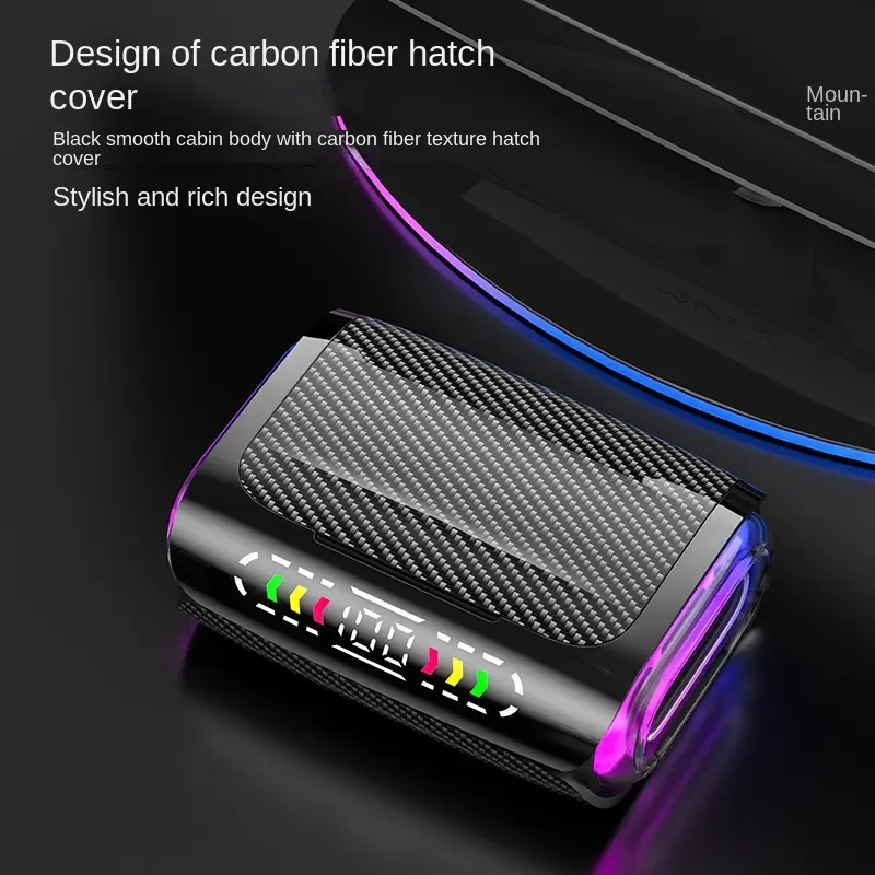 DX Pro Gaming TWS | Bluetooth  Carbon-Fiber Earbuds with 40H Playtime & Ultra-Low Latency