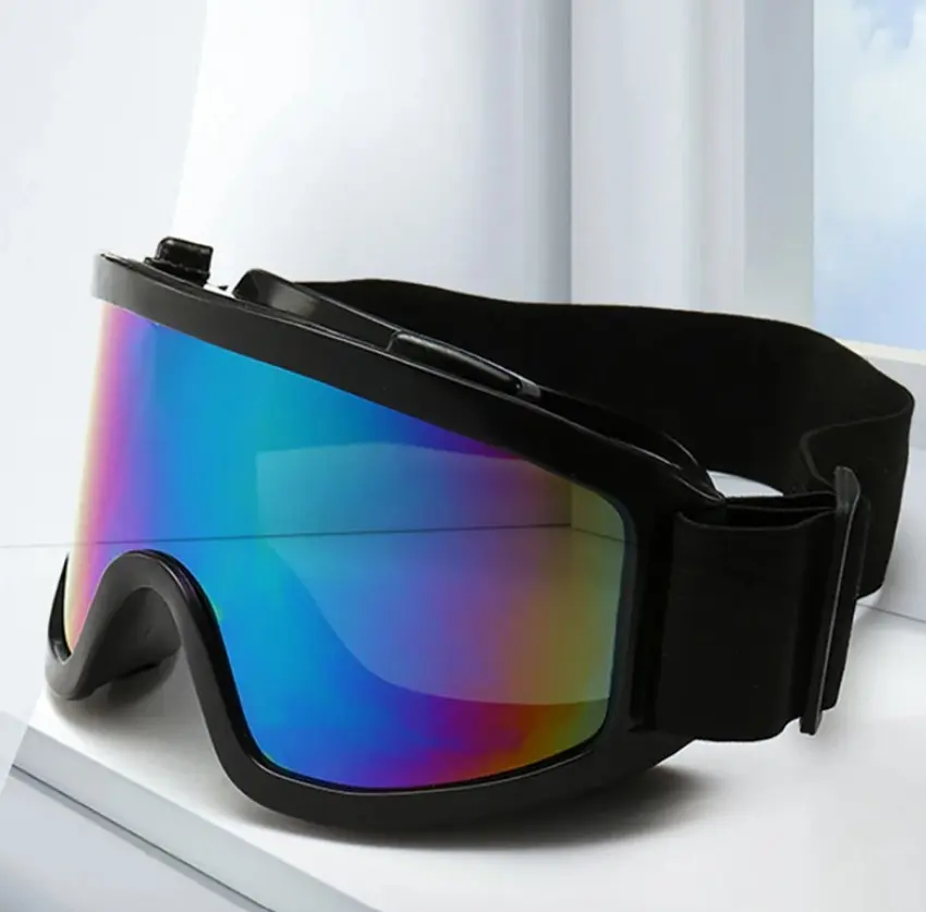 Protective Glasses Motorcycle Helmet Outdoor Sports Windproof Dustproof Eye Glasses Ski Snowboard Goggles Motocross Riot Contr