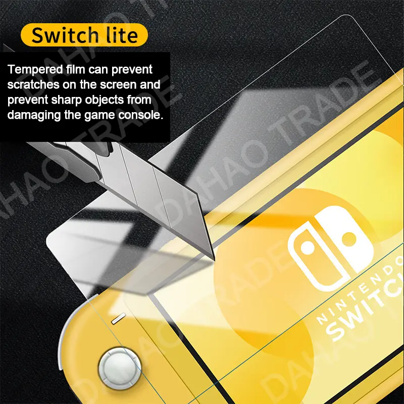 Tempered Glass Easy Installation Screen Protector for Switch 2 Anti-Scratch Tempered Glass Film for Nintendo Switch2 Accessories
