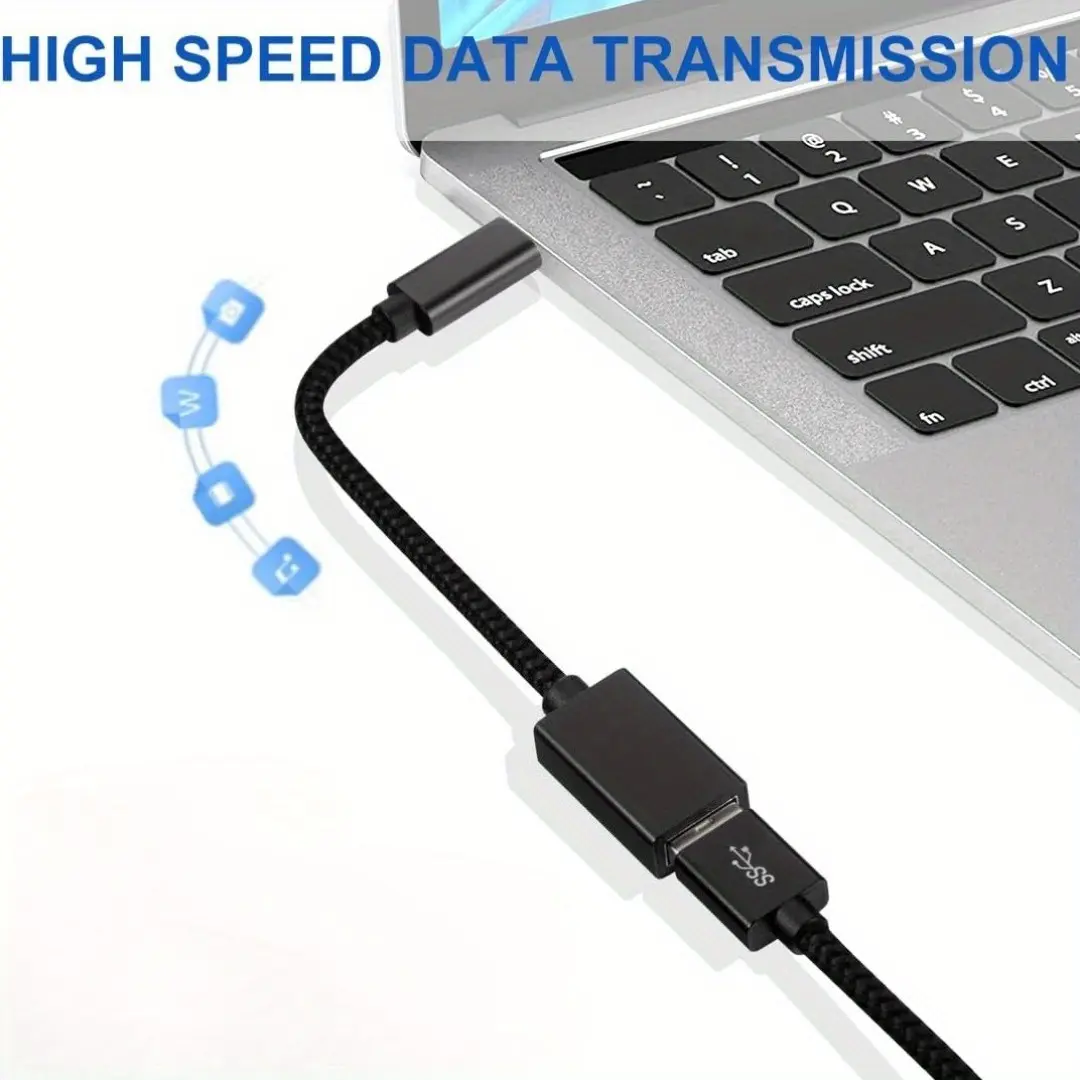 OTG Type C Cable Adapter USB to Type C Adapter Connector for Xiaomi Samsung S20 Huawei OTG Data Cable Converter for MacBook Pro