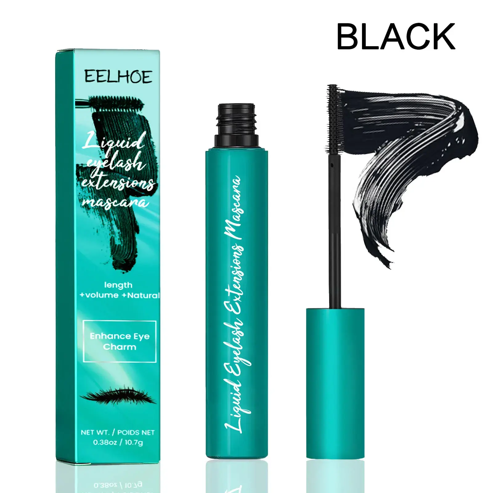 Eyelashes Extension Mascara Lengthening Curly Thicken Enhancer Lift Lashes Long Lasting Waterproof Fast Dry Eye Mascara Cosmetic