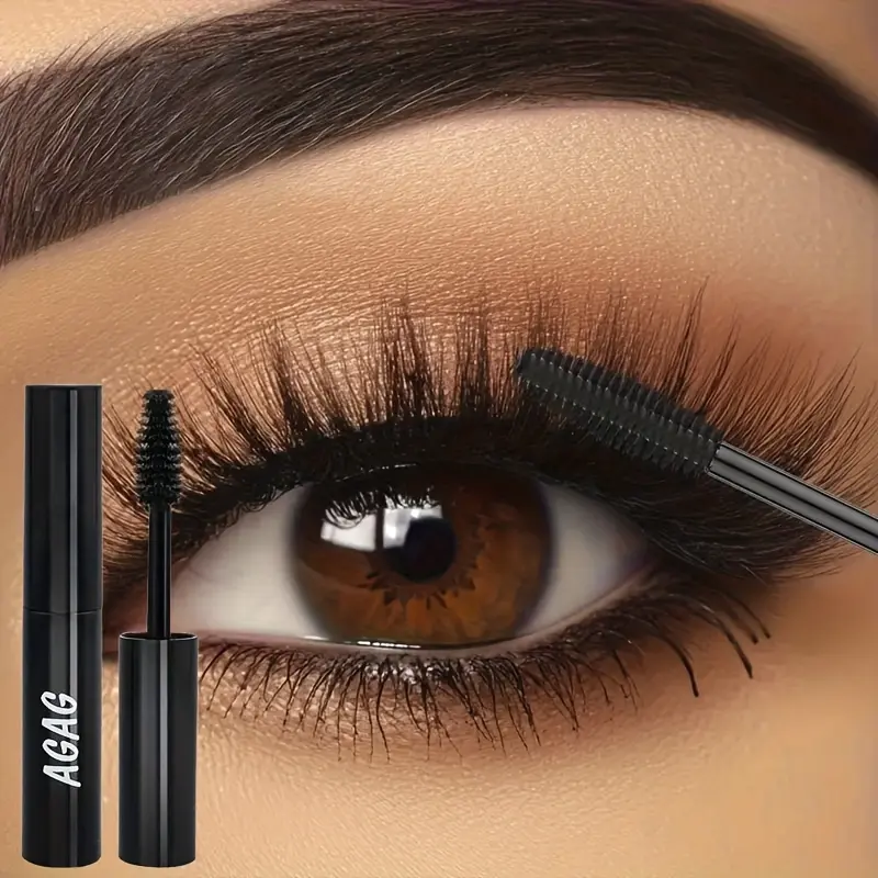 Waterproof Mascara, 4d Extension And Plumpness, Non-Stick, Non-Greasy, 24-Hour Natural Appearance And Comfortable Use