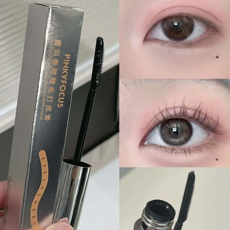 Waterproof Slender Curl Eyelash Primer Mascara Lengthening Black Lash Shaping Cream Natural Eyelash Extension Non-smudge Makeup