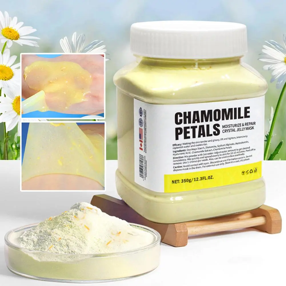 350g Jelly Mask Powder for Facial Rose Mint Tea Tree Masks Peel Off Crystal Collagen Jelly Mask for Face Mask Skin Care