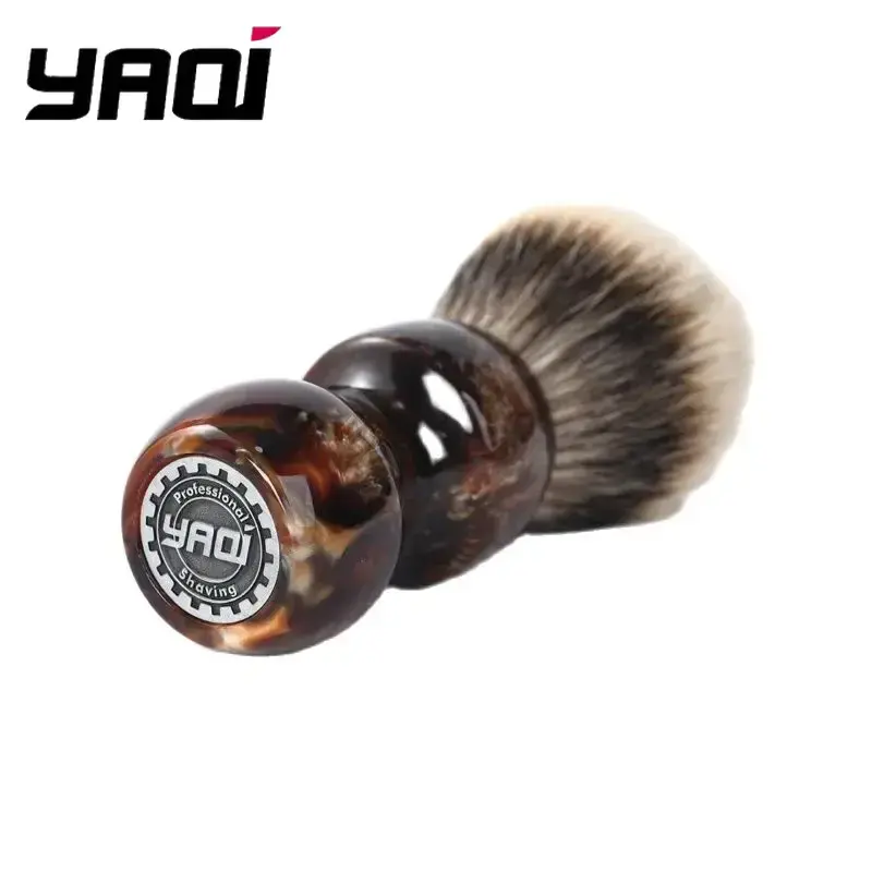 Wet Shaving Brush YAQI Caramel 26MM Two Band Badger Hair Men Wet Shave Brushes Yaqi