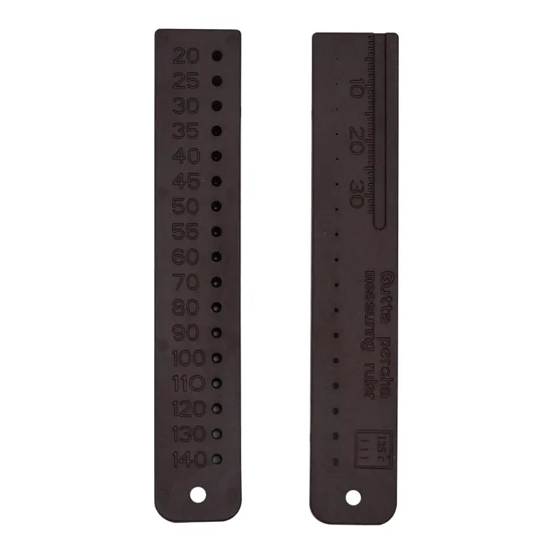 1pc Dental Endodontic Measering Ruler Measure Instruments With Scale Dental Calibrating Ruler Endodontic Materials Dental Tools