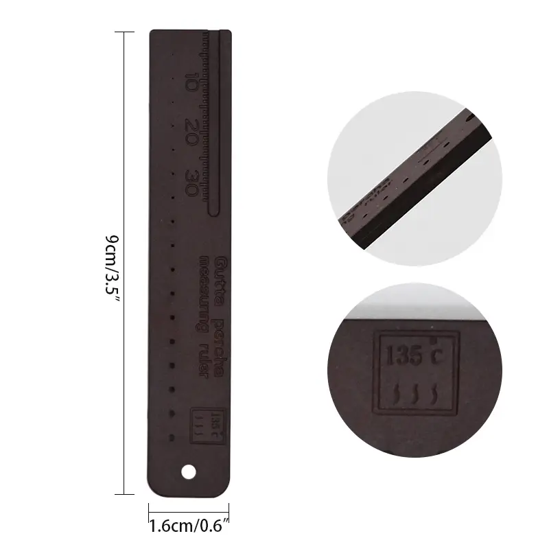 1pc Dental Endodontic Measering Ruler Measure Instruments With Scale Dental Calibrating Ruler Endodontic Materials Dental Tools