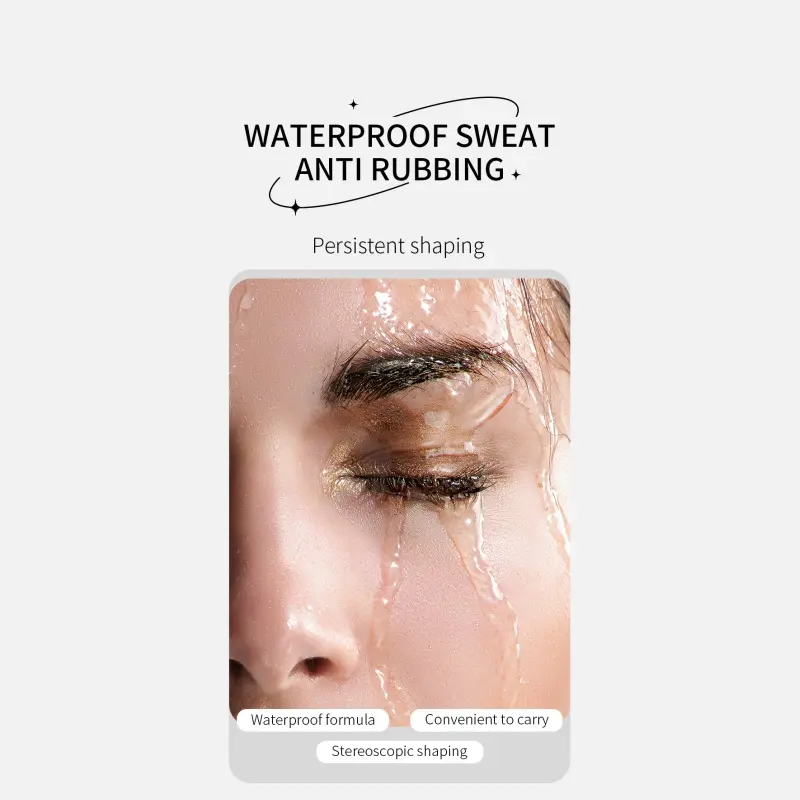 3D Eyebrow Styling Gel Cream Smudge Proof Waterproof Quick Dry Long Lasting Natural Easy Peel Off Tear Pull Makeup Cosmetics