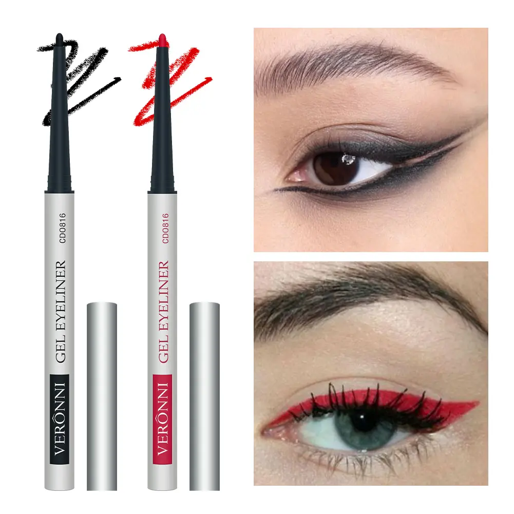 Eyeliner Liquid Long-term Waterproof Non-halo Dyeing Thin Head Non-stick Eyelashes Lying Silkworm Eyeliner Pen