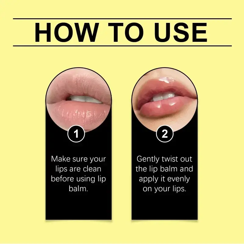 Vitamin C Honey Lip Balm Beauty Lips Remove Dead Skin Moisturizing Anti Cracking Repair Nourishing Lipstick SkinCare Product