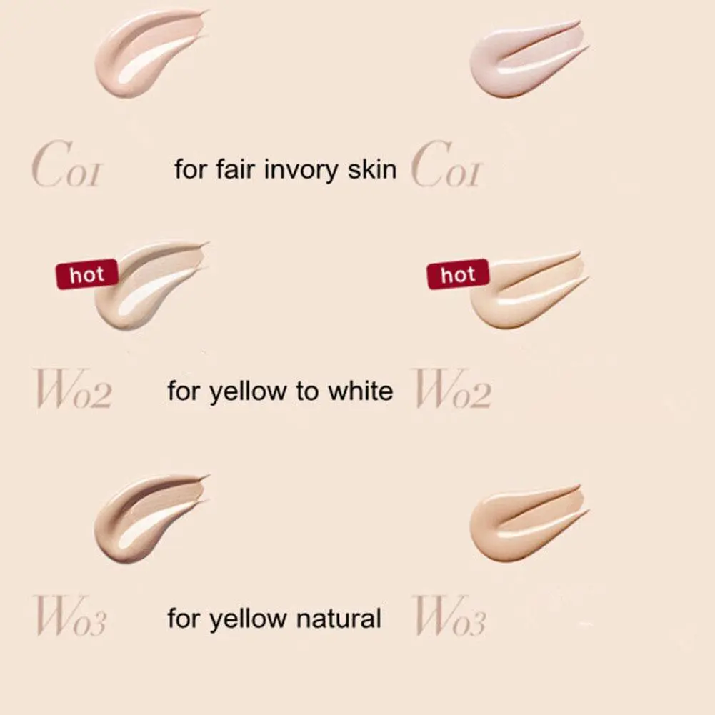 UODO Liquid Foundation Concealer Long-lasting BB Cream Waterproof Pore-minimizing Lasting Bright Dry To Oily Skin Care 30ml
