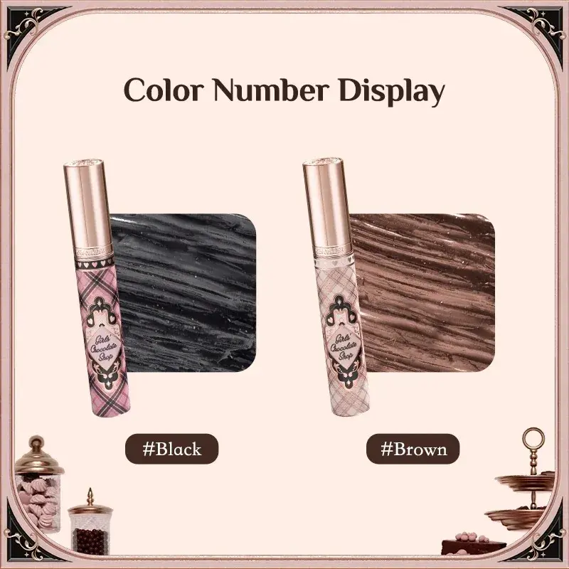 Flower Knows Chocolate Shop Mascara Black Brown Makeup With Fibre Brush Lengthening Flowerknows Perfectly Defined Lashes 3.5ml