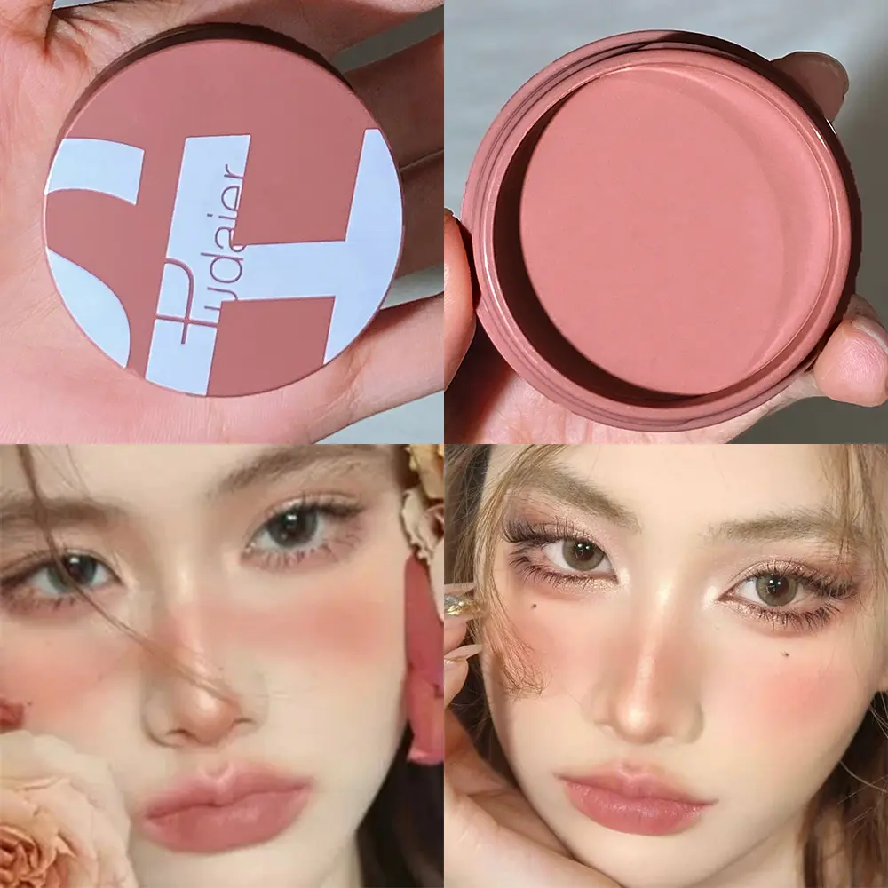 Matte Blush Powder - Waterproof, Brightens All Skin Tones, Flawless Finish for a Radiant Look