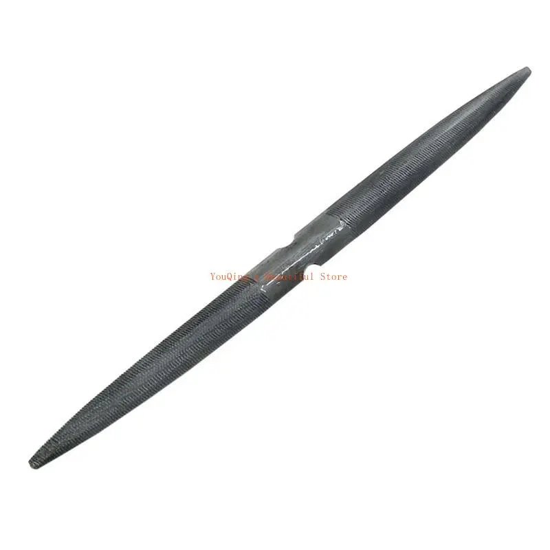 N0HE 8 Inch Double Ended Half Round Wax File Jewelry Tool for Carving and Filing