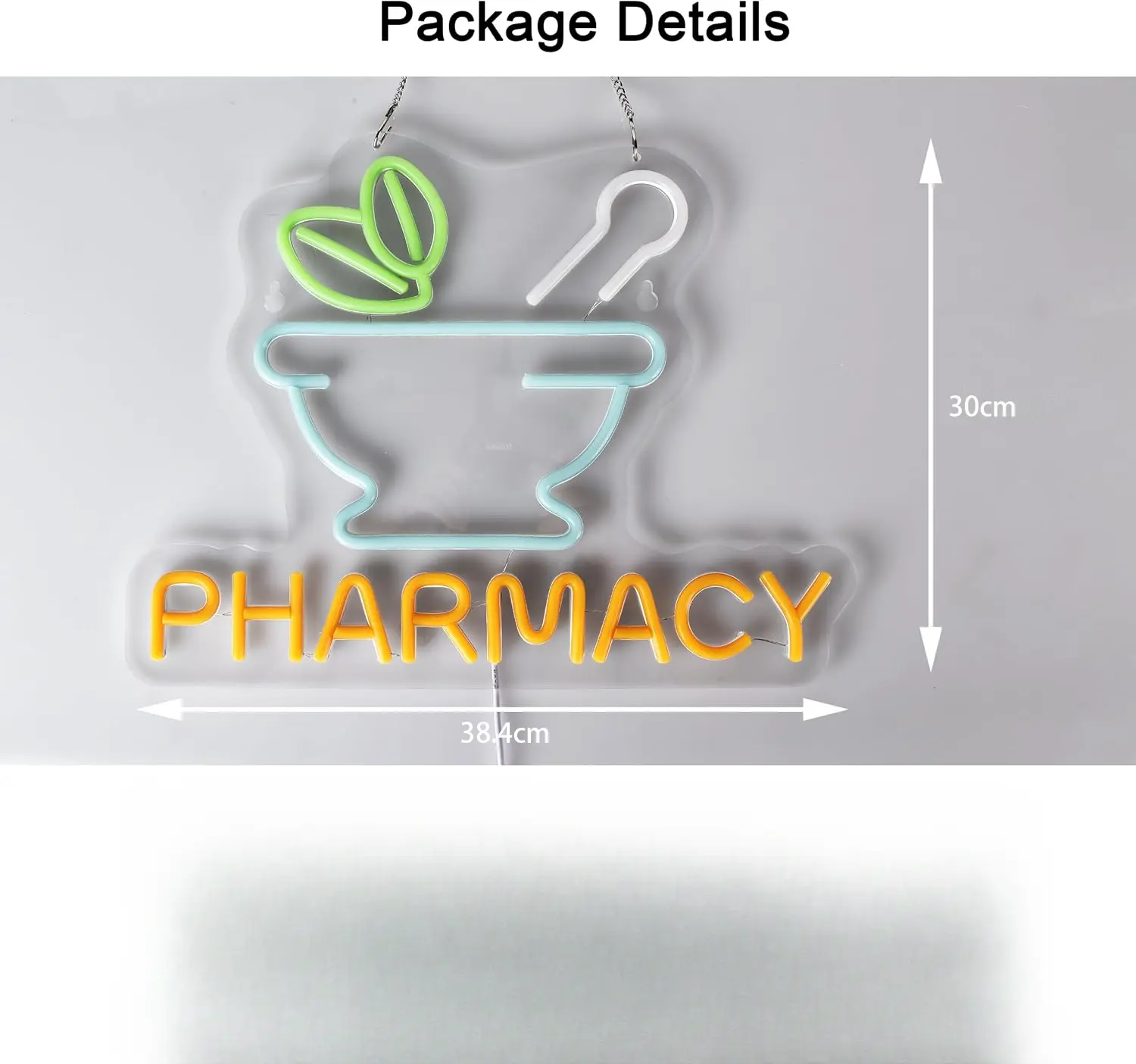 Pharmacy Neon Sign Led Neon Lights for Business Medicine Shop Wall Decor Ultra Bright Dimmable  Billboard Grand Opening Gift