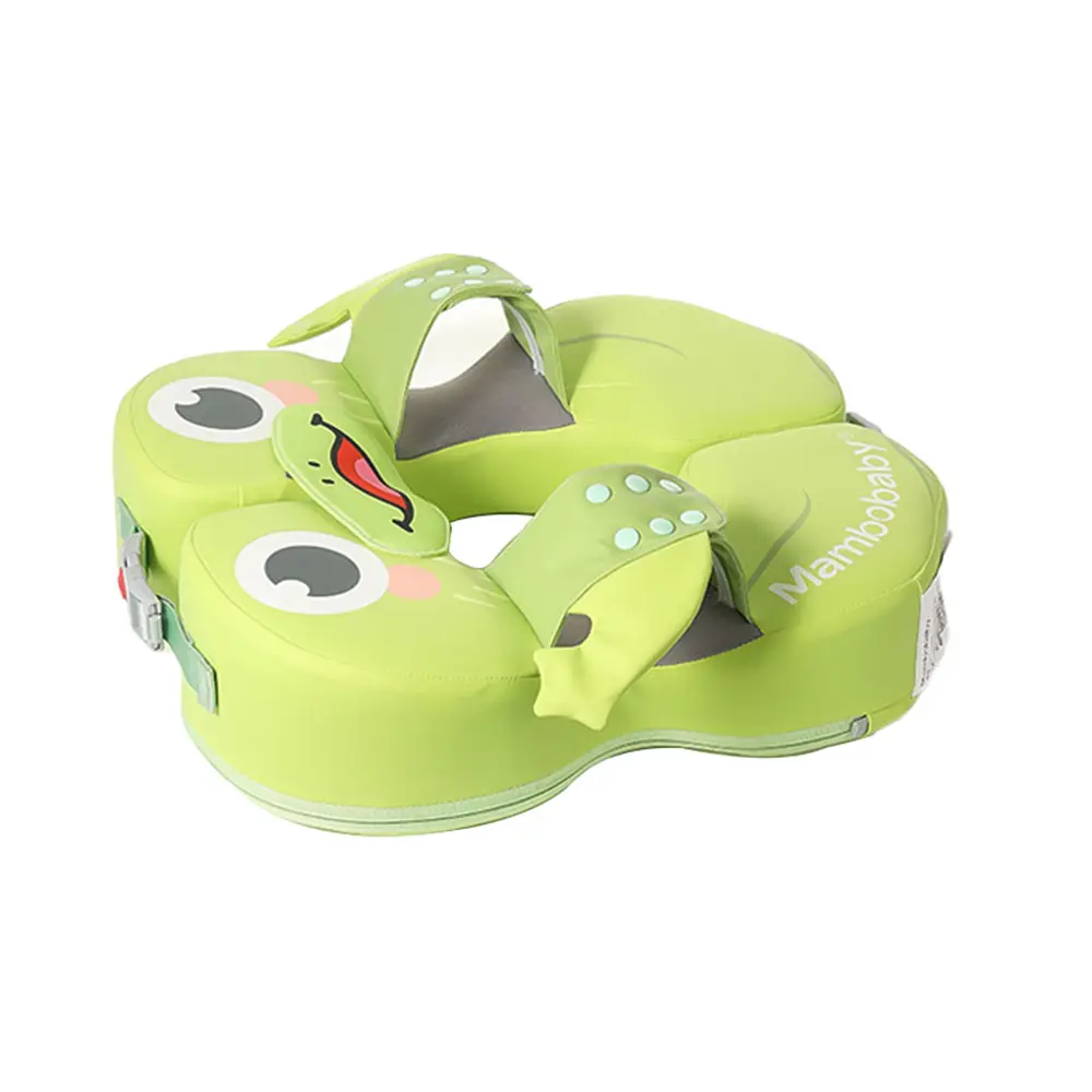Mambobaby Baby Swimming Float Ring Non-inflatable Waterproof Kids Swim Trainer for 3-72 Months Boys Girls Infant Pool Float