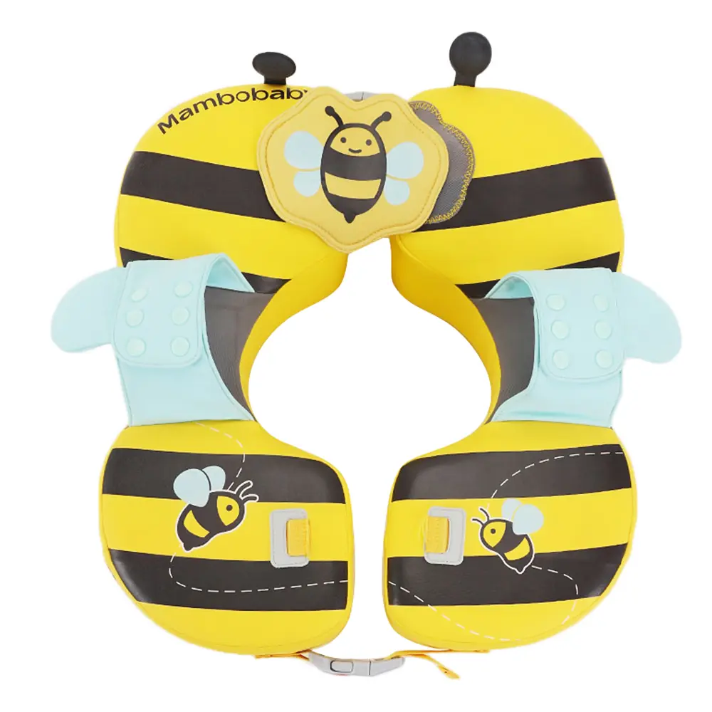Mambobaby Baby Non-inflatable Swim Float  Waterproof Swimming Float Ring Kids Swim Trainer for 3-72 Months Infant Pool Float