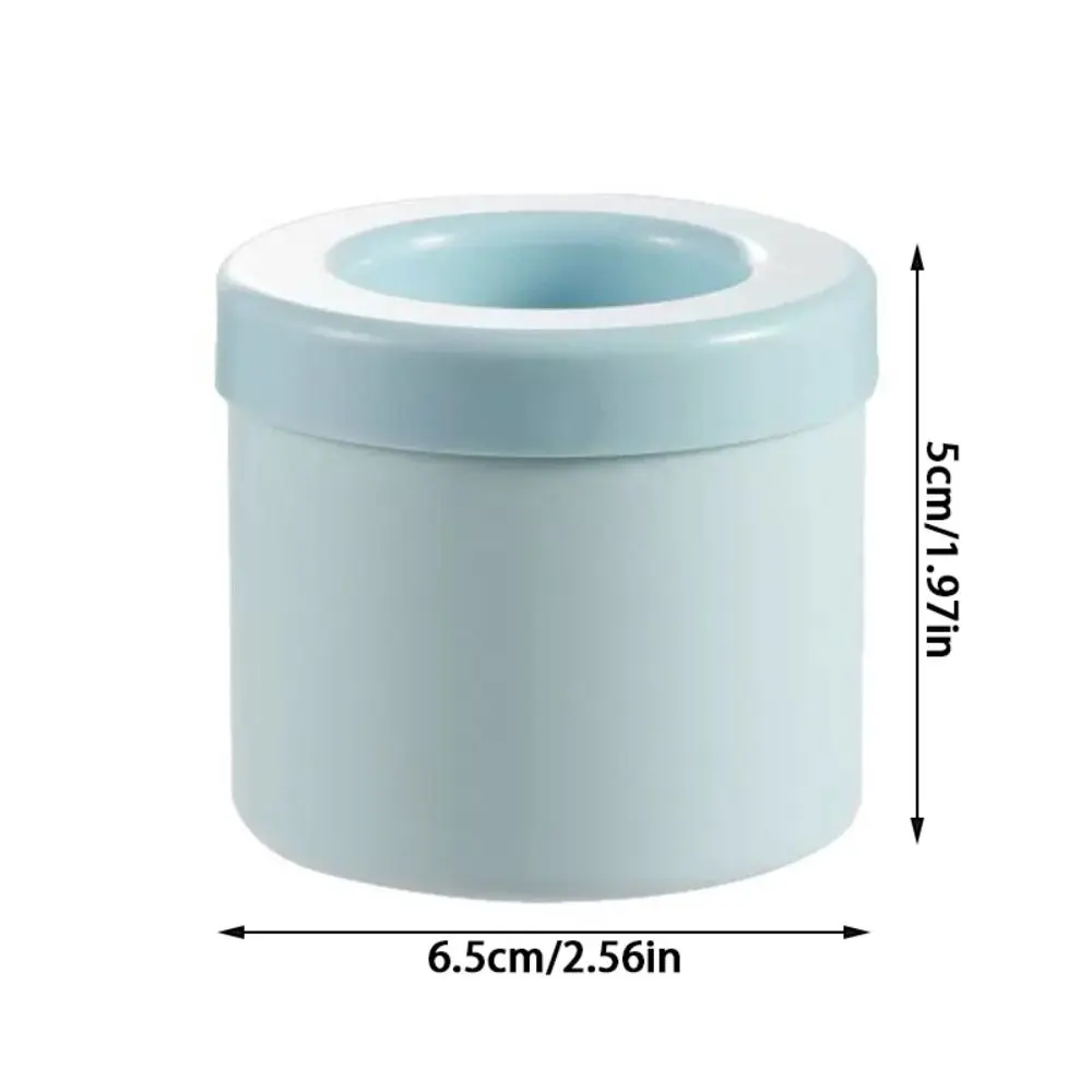 Creative Silicone Ice Cube Mold Quick Freeze Cylinder Ice Bucket Reusable Ice Cup Summer DIY Refrigerator Freeze Ice Maker