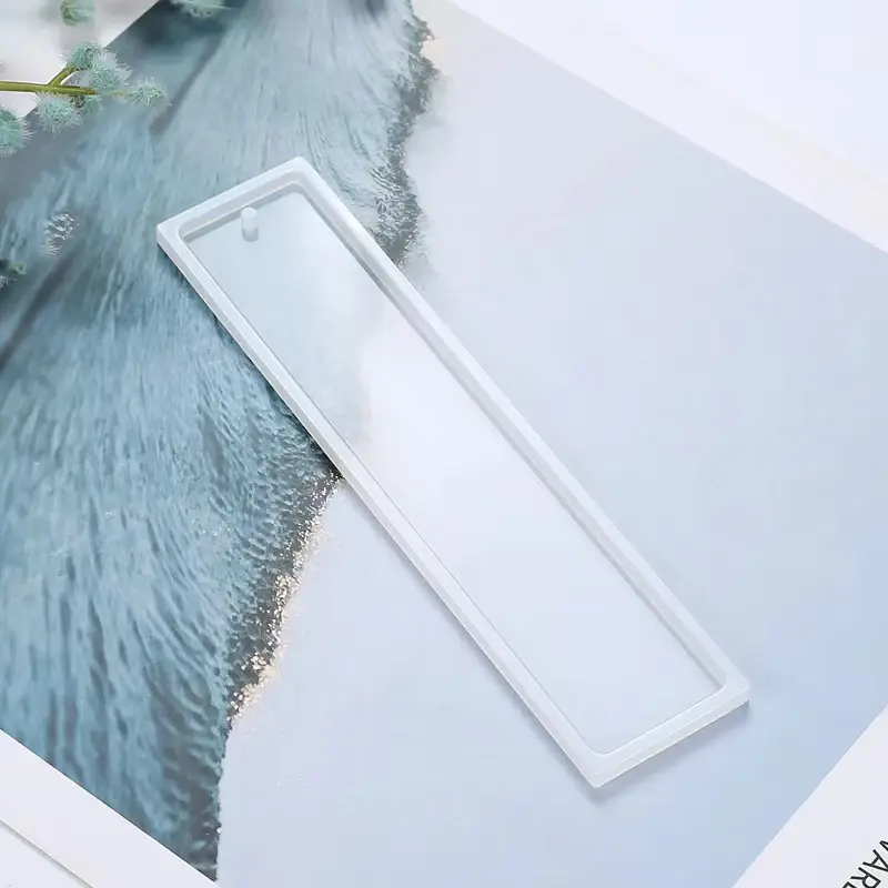 Rectangle Silicone Bookmark Resin Mold DIY Bookmark Mold Making Epoxy Resin Jewelry DIY Craft Silicone Transparent Mold