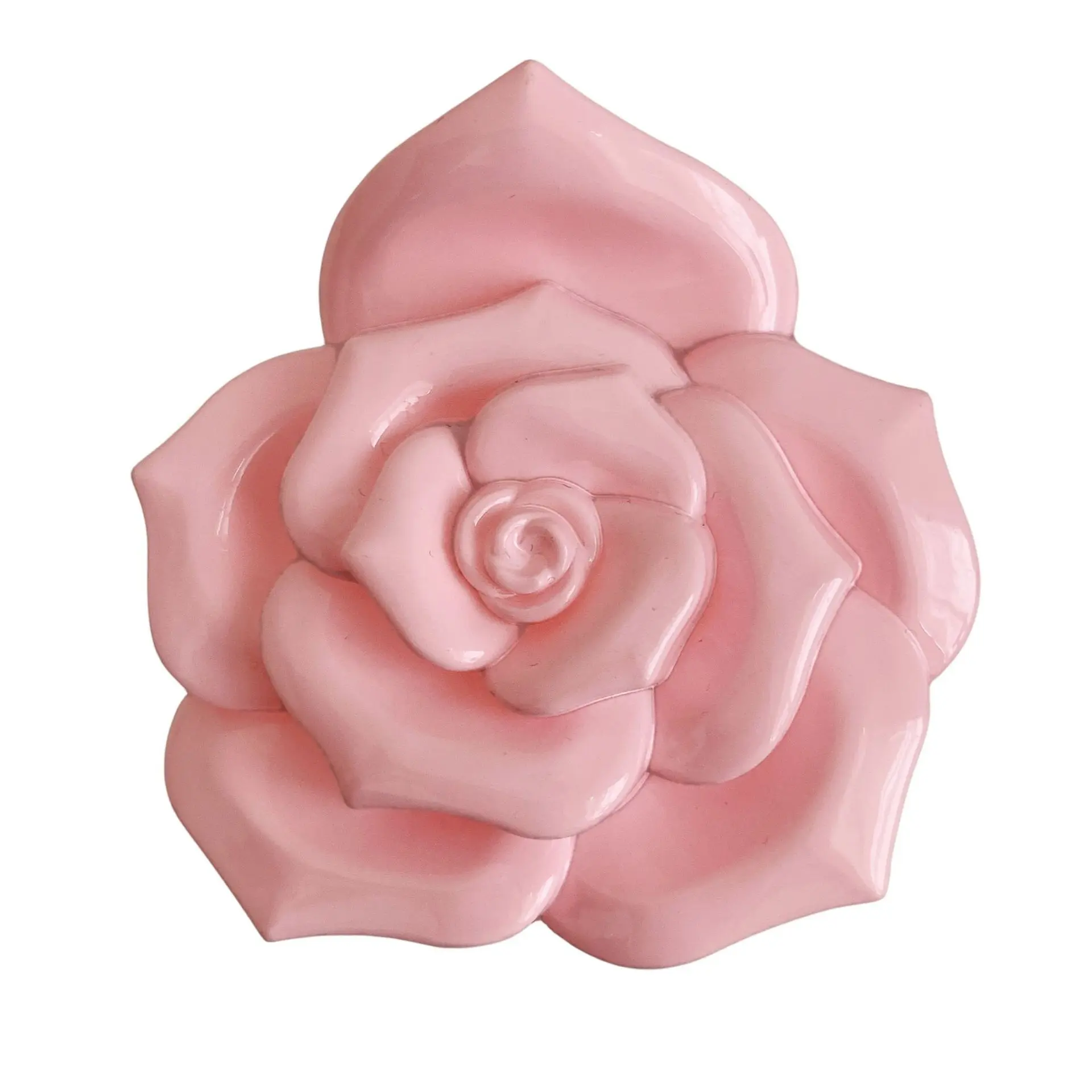 Korean Jelly Color Rose Hair Claw French Retro Transparent Flower Hair Clip Claw Shark Clamp Ponytail Hairpin Hair Accessories