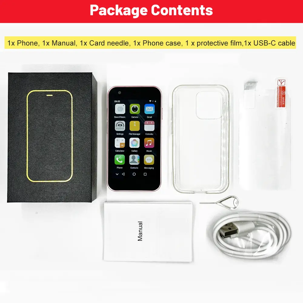World Premiere SOYES XS15 Mini  Smart Phone Android8.1 3.0 Inch Display 2GB RAM 16GB ROM Dual SIM Standby Play Store 3G Phone