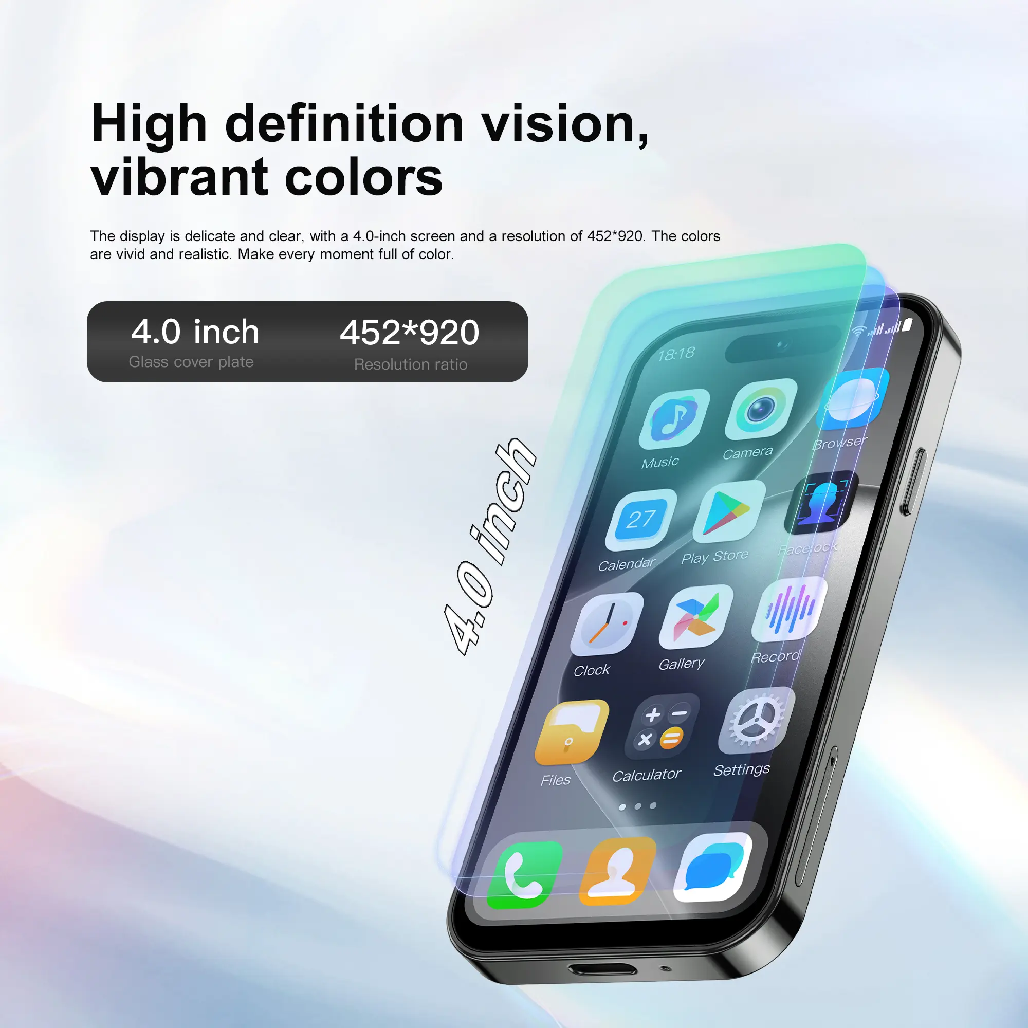 SERVO S16 Mini 3G Smartphone Android 10.0 4.0-inch Dual SIM 2GB RAM+16GB ROM WiFi GPS Play Store TYPE-C portable Smartphone 2025