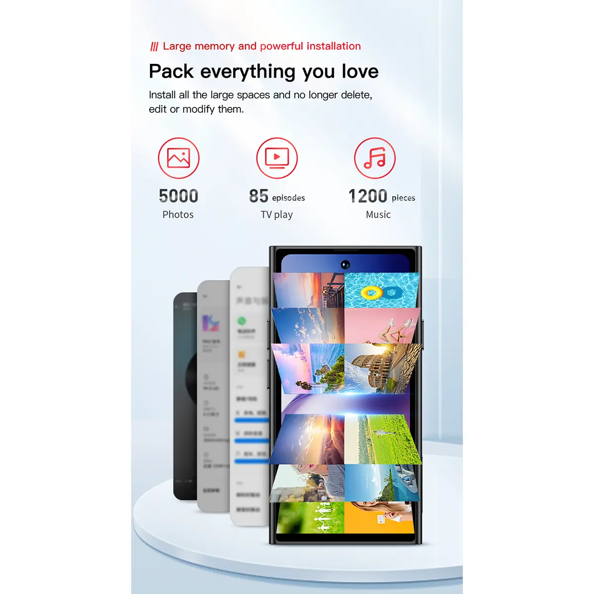 ONEMYTH S25Pro 3G Network Mini Smartphone 4.0-inch HD Full Screen 2000mAh Battery 2GB+16GB Rear HD 5MP Android 10.0 Play Store
