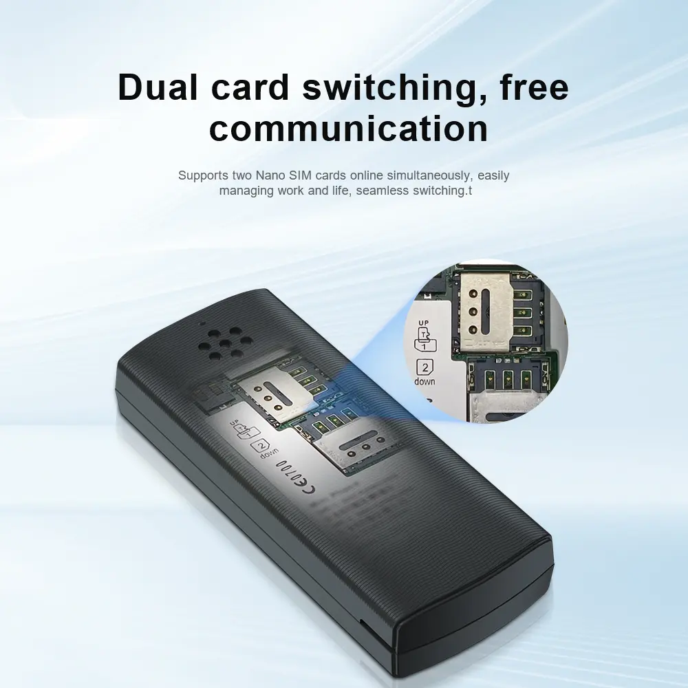 SERVO BM150 Super Small Cellular Mobile Phone 2G GSM 2 SIM Standby Call Recording Bluetooth Dialer Magic Voice Feature Telephone