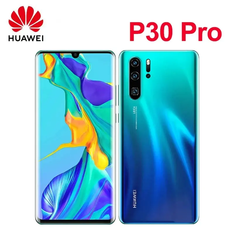 Original CN Version Huawei P30 Pro Smartphone Android 6.47 inch 40MP Camera 128GB/512GB Google Play Store Mobile used phones
