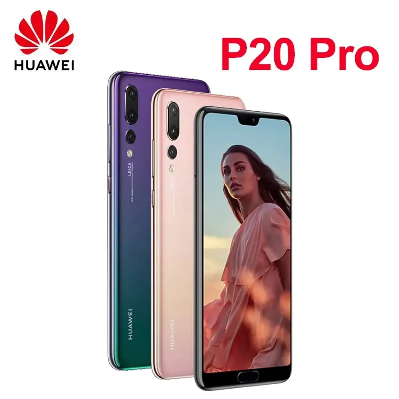 HUAWEI P20 Pro Smartphone Android Google Play Store 6.1 inch 40MP+24MP Camera 4000mAh 4G used phone