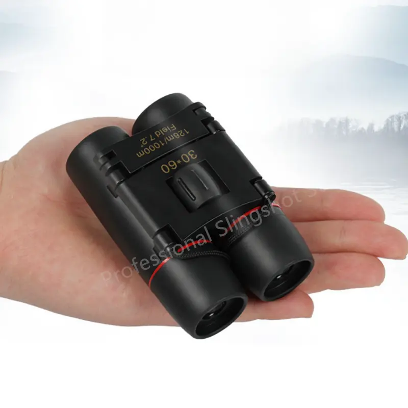 30X60 Dual HD IPX4 Waterproof FMC Coating Portable Folding High Power Telescope Concert Hunting Sports Competition