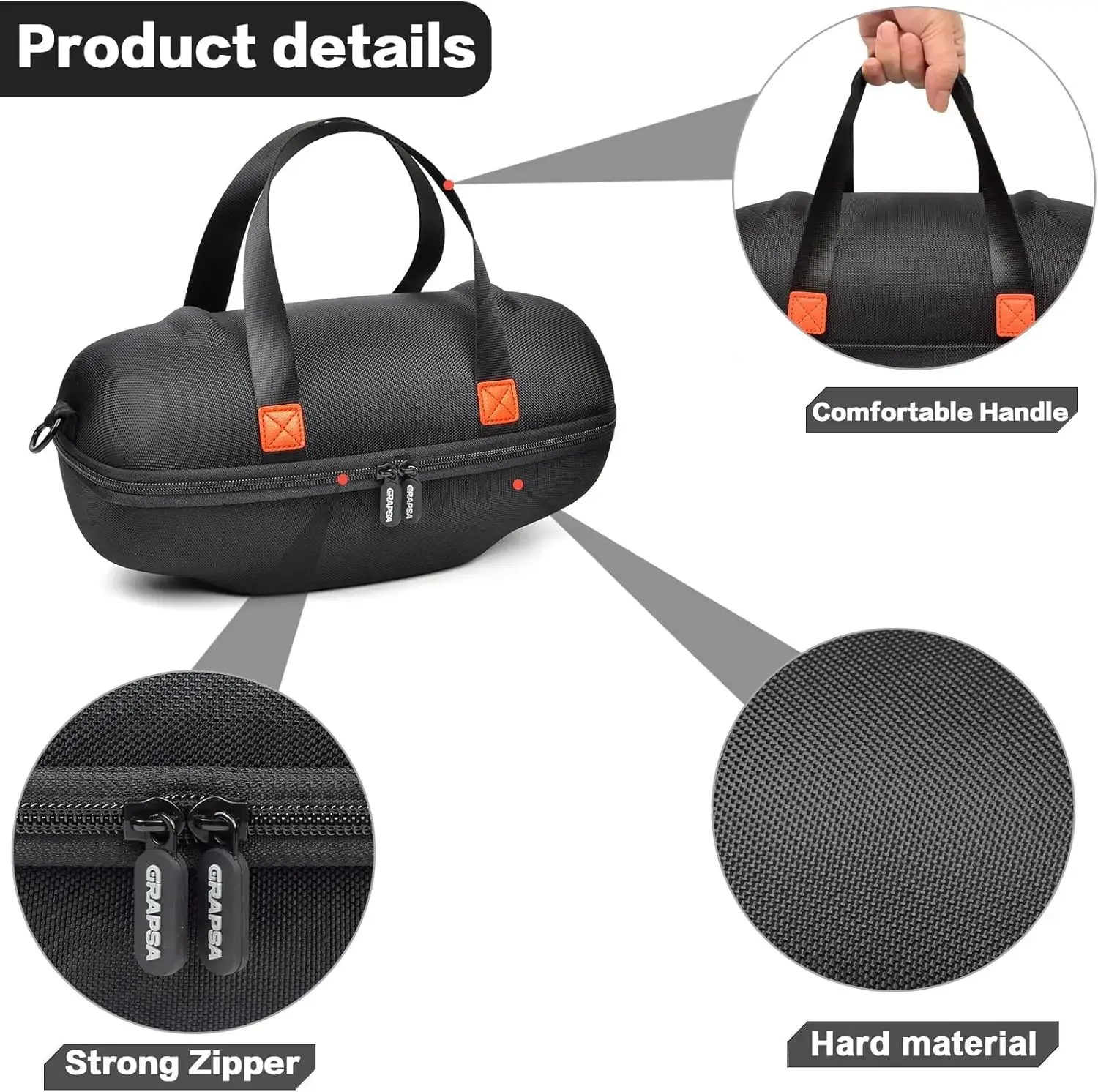 (Case only) Case Compatible with JBL Xtreme 4/3 Portable Waterproof Wireless Bluetooth Speaker. Travel Carrying  (Box Only)