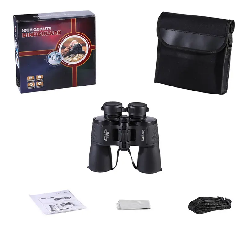 Binoclars Maifeng 20x50 Powerful Long Range Telescope ED Wide-angle Waterproof For Hunting Camping Tourism Night Vision