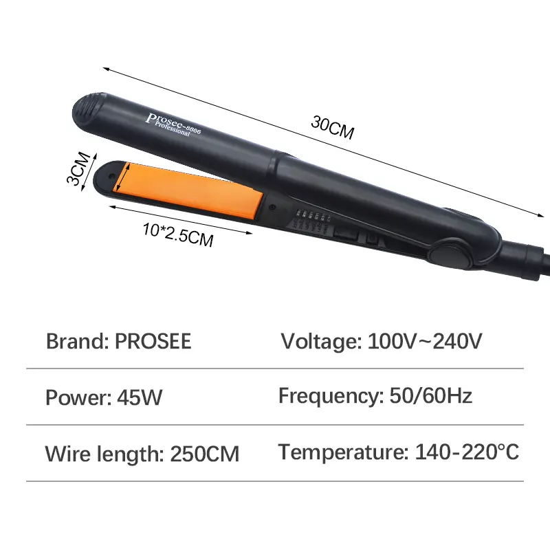 Hair Straightening Fringe Inner Buckle Volumizing Curling for family  barber shop Hair curler Salon Straightening Curling