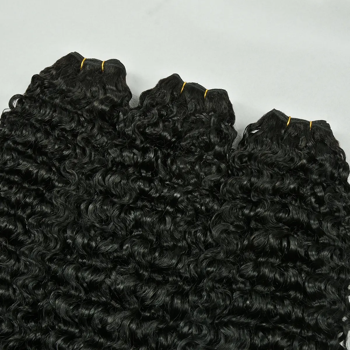 Burmese Curly Bundles Remy Hair Natural Color Curly Human Hair Extensions Burmese Curly Hair Weaving HairUGo